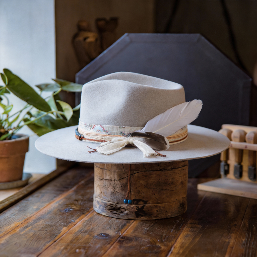 Casual Wide Brim Felt Hat