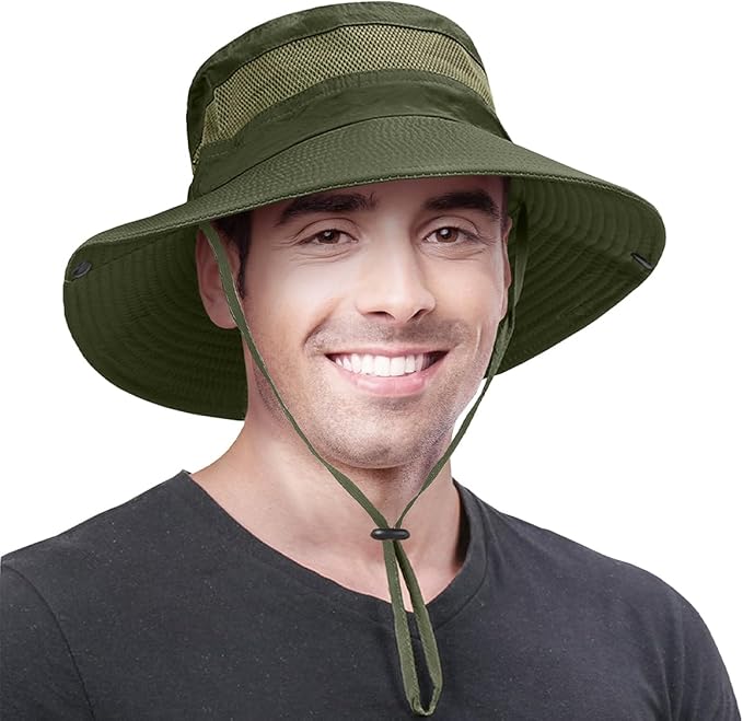 Mesh Breathable Boonie Hat For Men Women