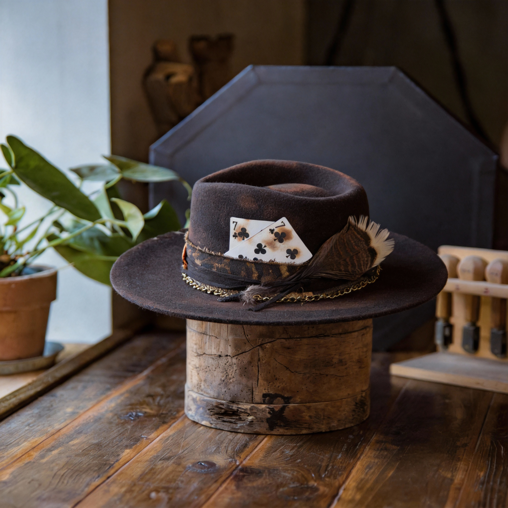 Retro Inspired Felt Hat for Daily Wear