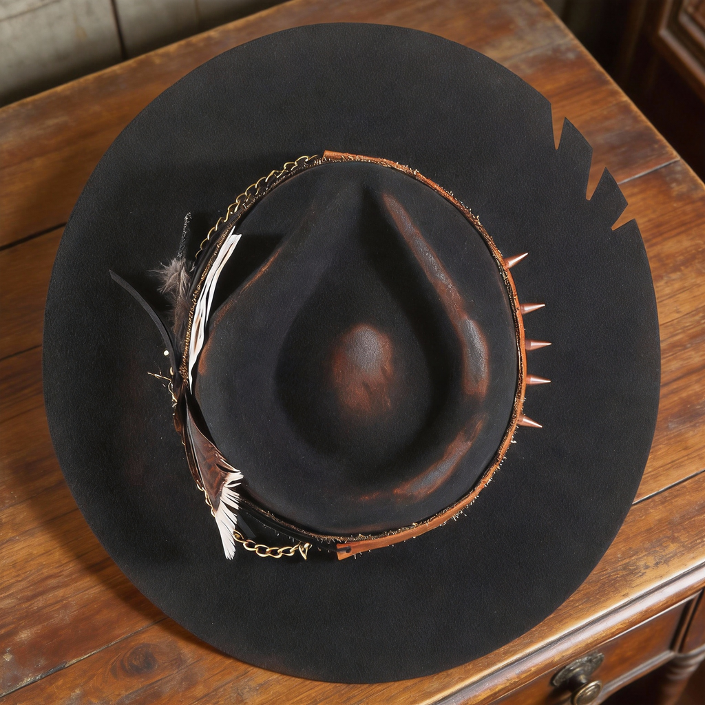 Retro Inspired Felt Hat for Daily Wear