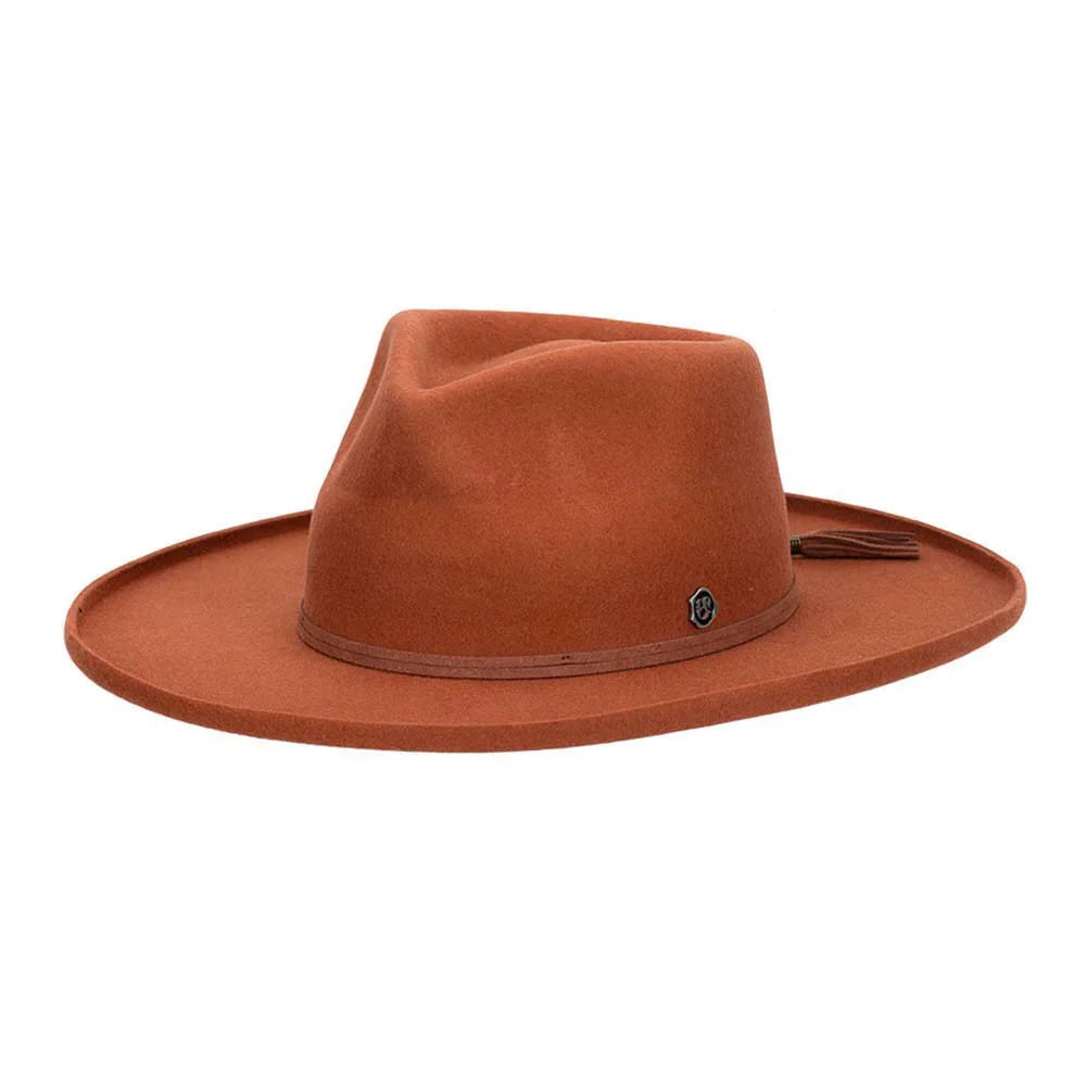Biltmore - Rebel Heart Wool Felt Wide Brim Fedora Hat