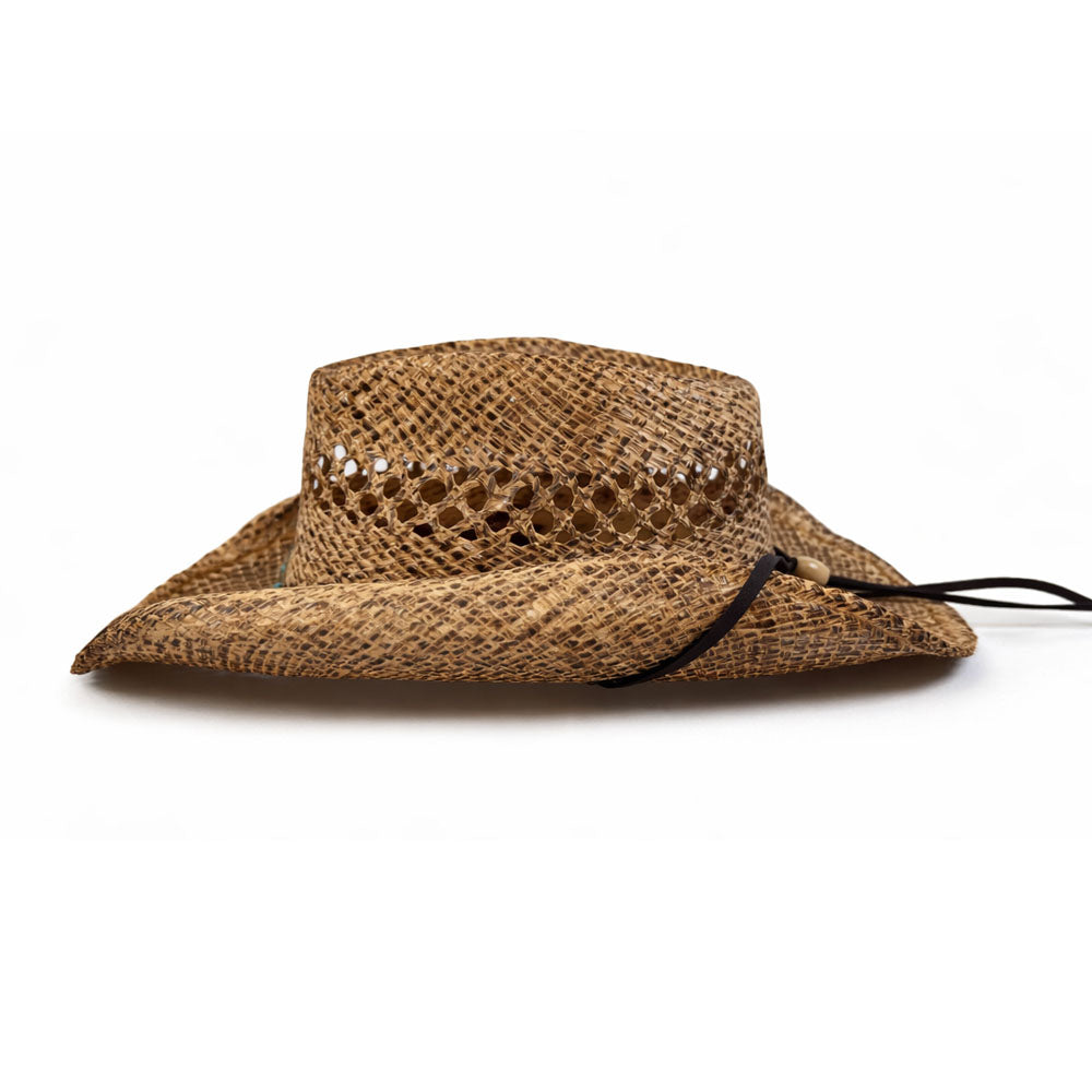 Hats - Anytime Raffia Cowboy