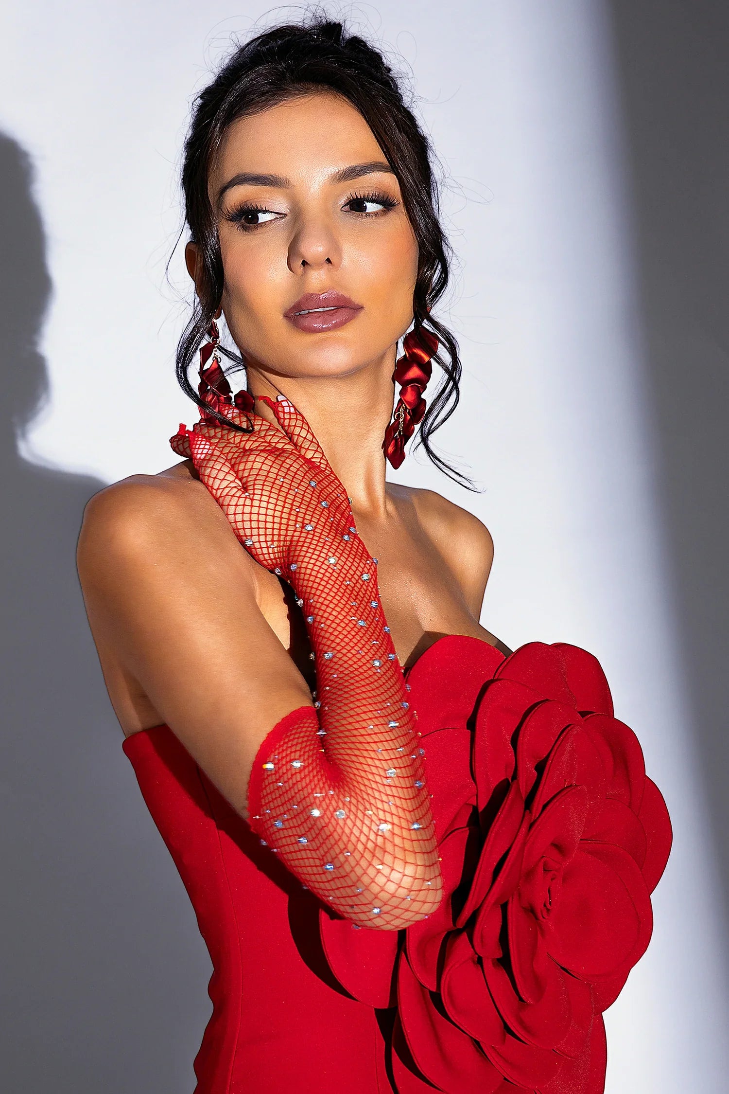 Filomena Mesh Diamond Cuff