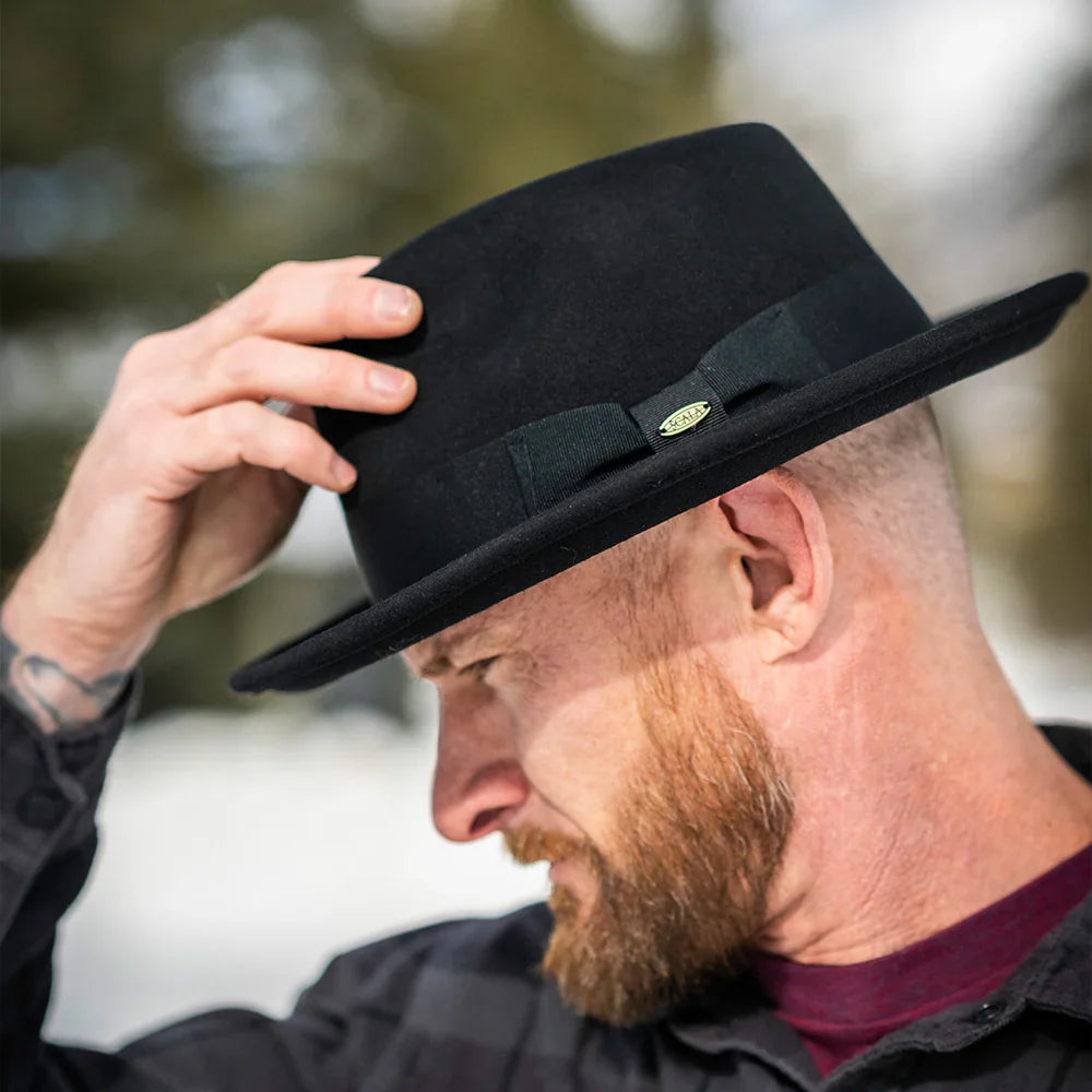 Scala - Bristol Classico Wool Felt Crushable Fedora