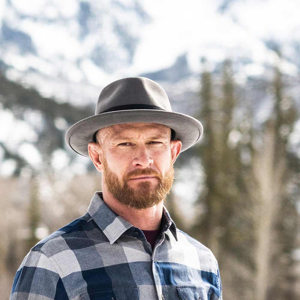Scala - Bristol Classico Wool Felt Crushable Fedora
