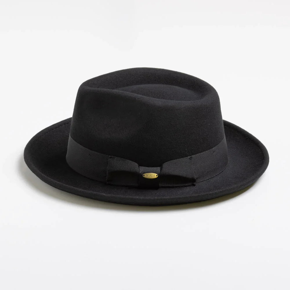 Scala - Bristol Classico Wool Felt Crushable Fedora