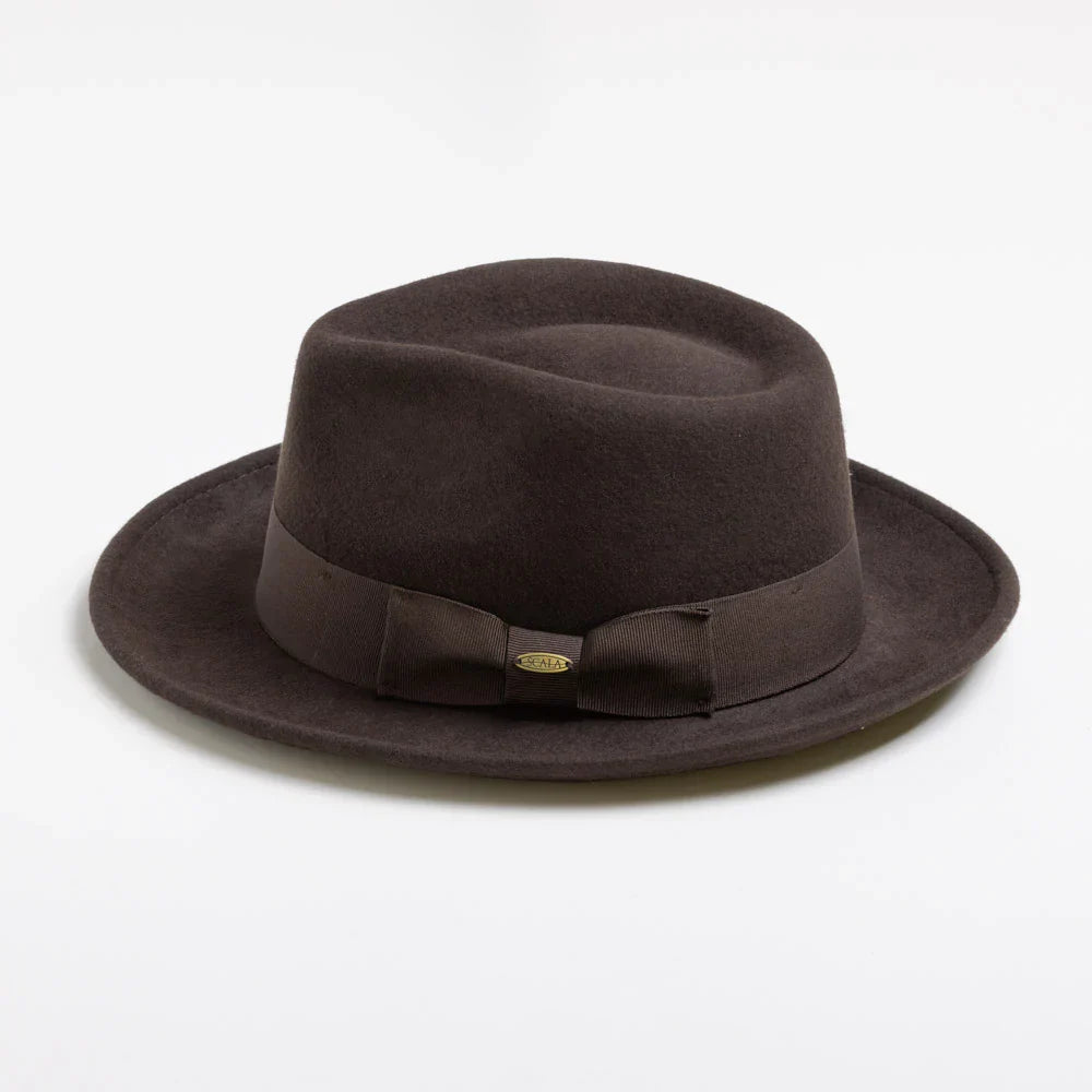 Scala - Bristol Classico Wool Felt Crushable Fedora