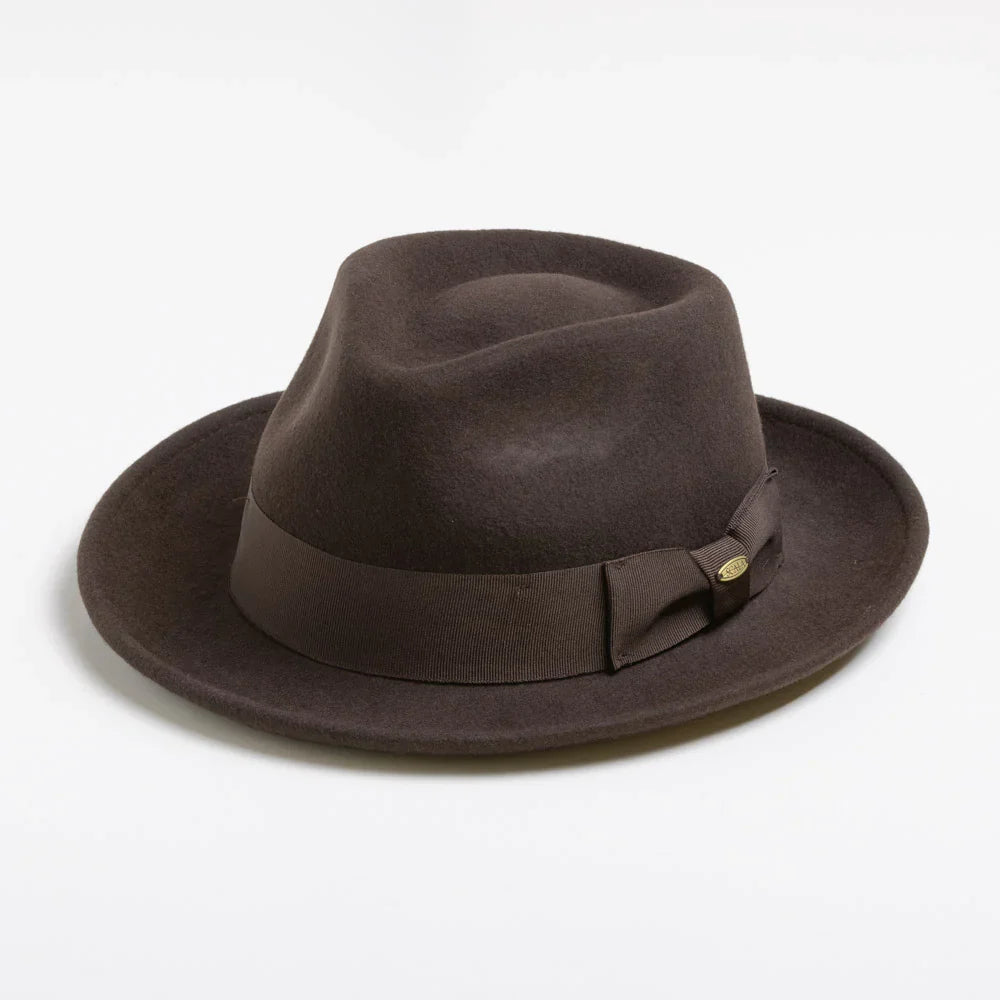 Scala - Bristol Classico Wool Felt Crushable Fedora