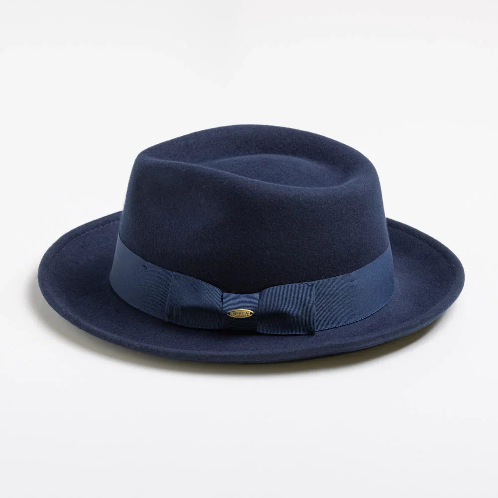 Scala - Bristol Classico Wool Felt Crushable Fedora