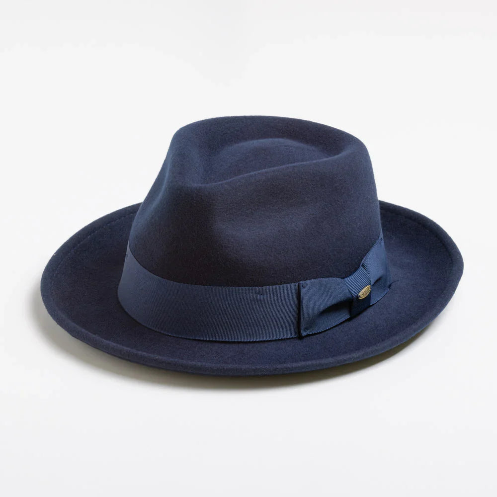 Scala - Bristol Classico Wool Felt Crushable Fedora