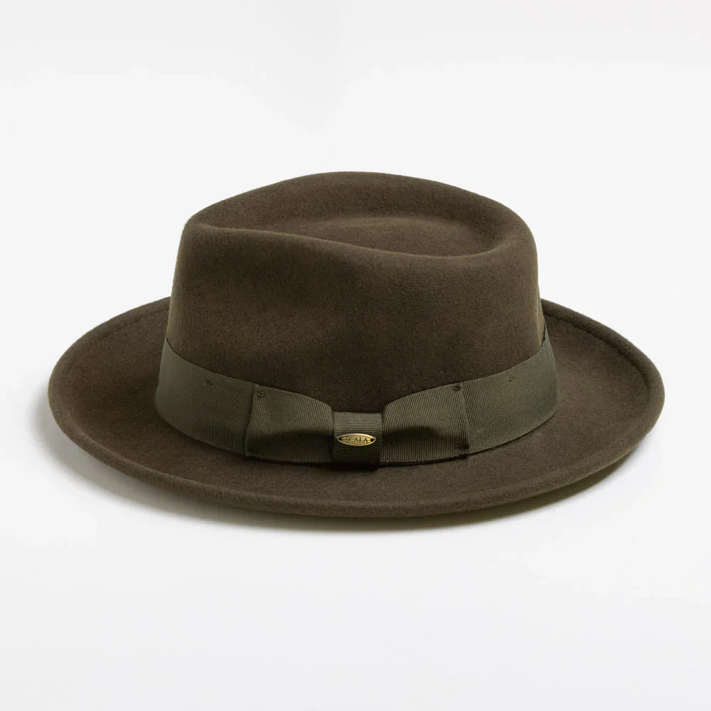Scala - Bristol Classico Wool Felt Crushable Fedora