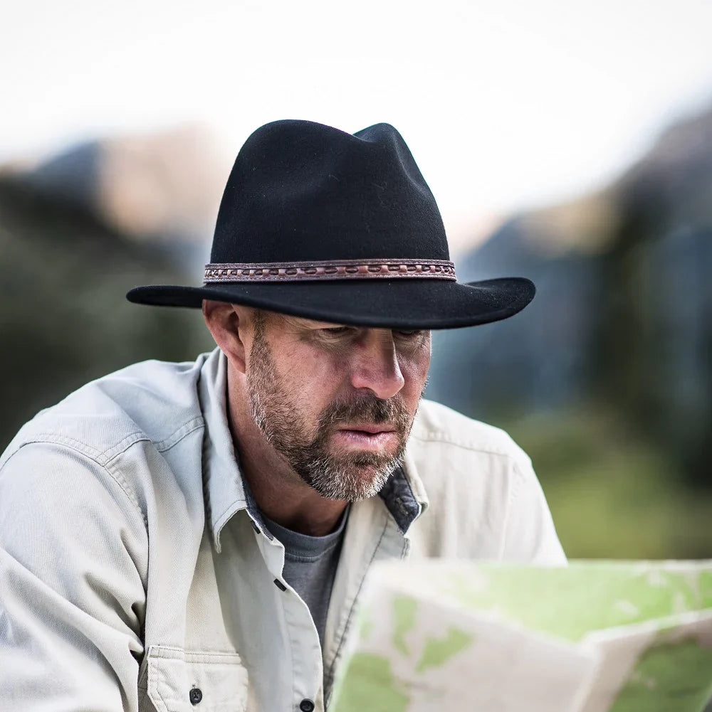 Scala- Richmond Felt Crushable Safari Hat