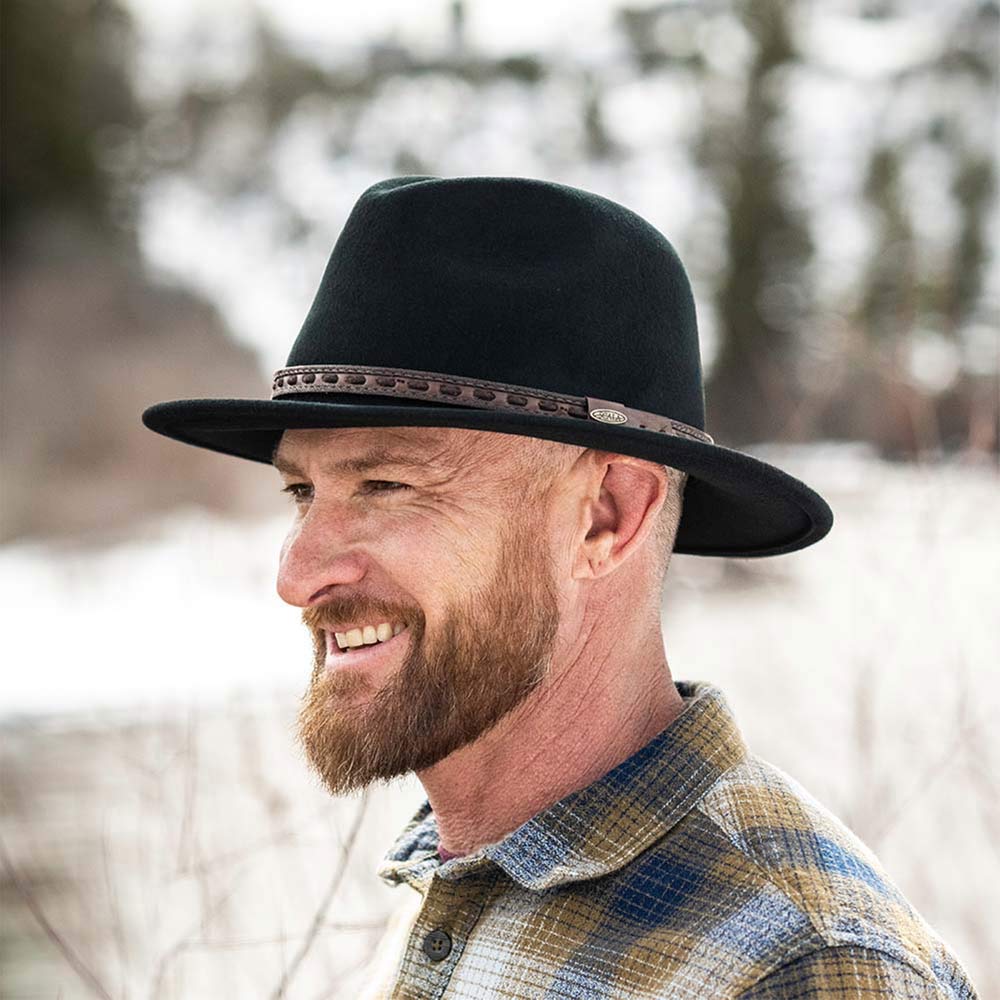 Scala- Richmond Felt Crushable Safari Hat