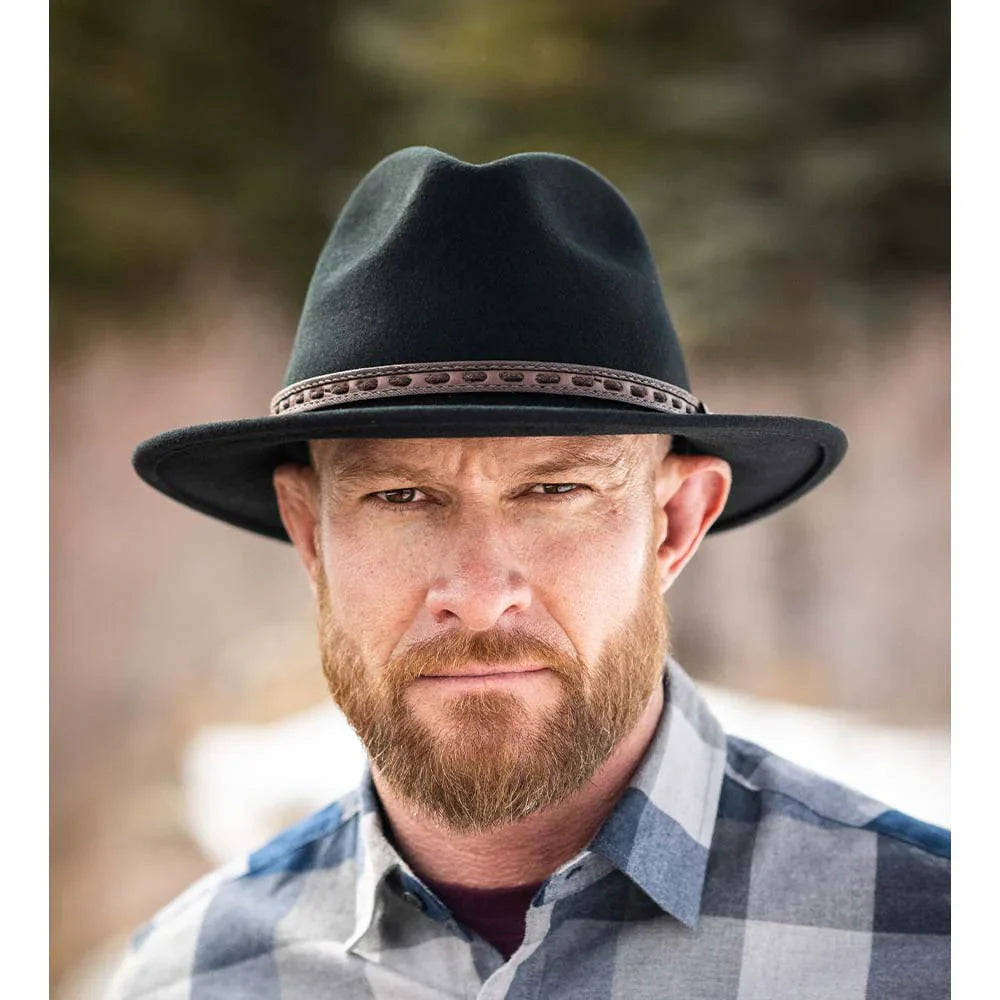 Scala- Richmond Felt Crushable Safari Hat