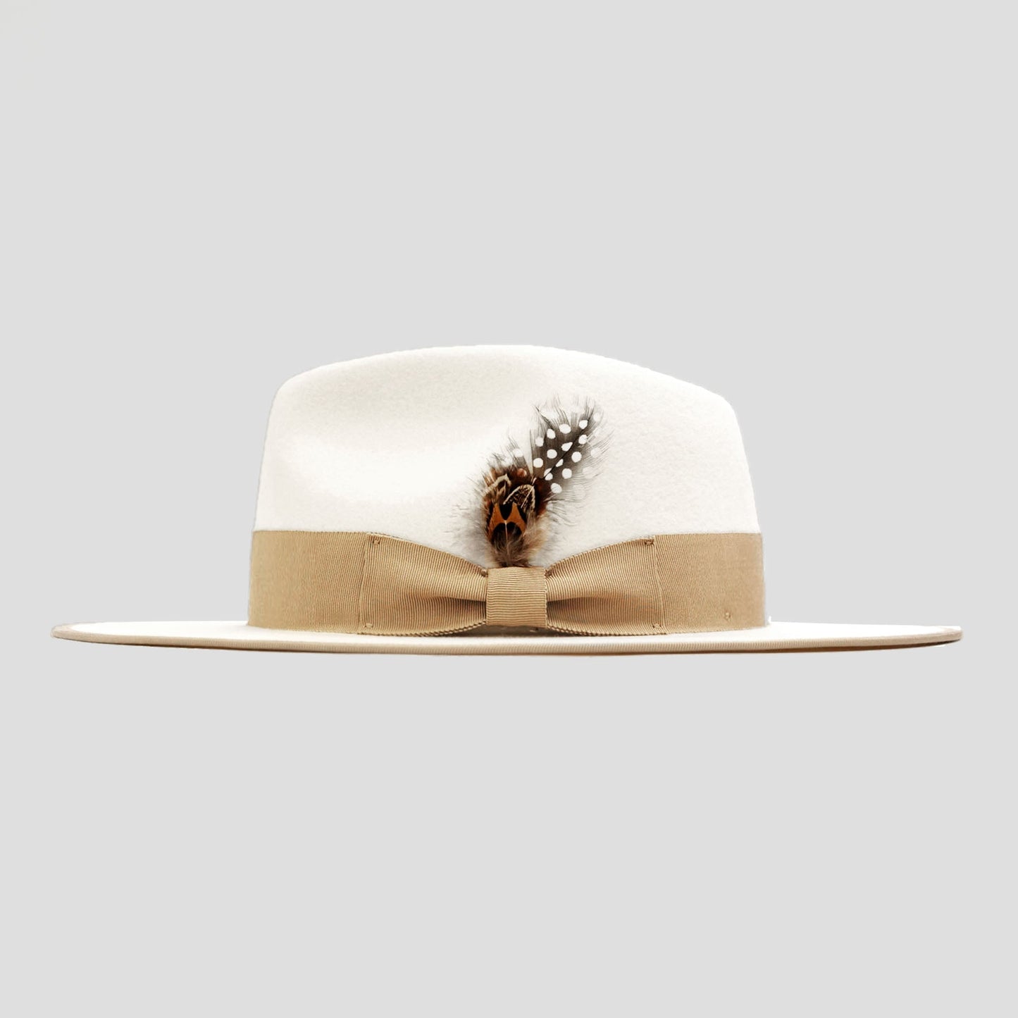 Vintage Vogue Ferguson Fedora Hat-Ivory