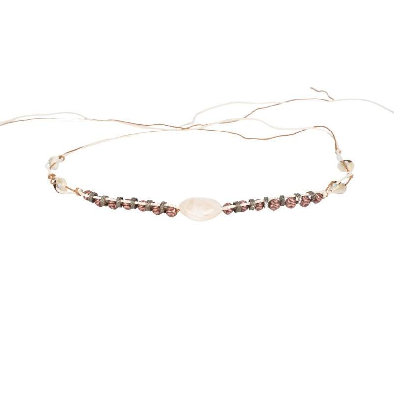 Colorful Beaded Hat Accessory