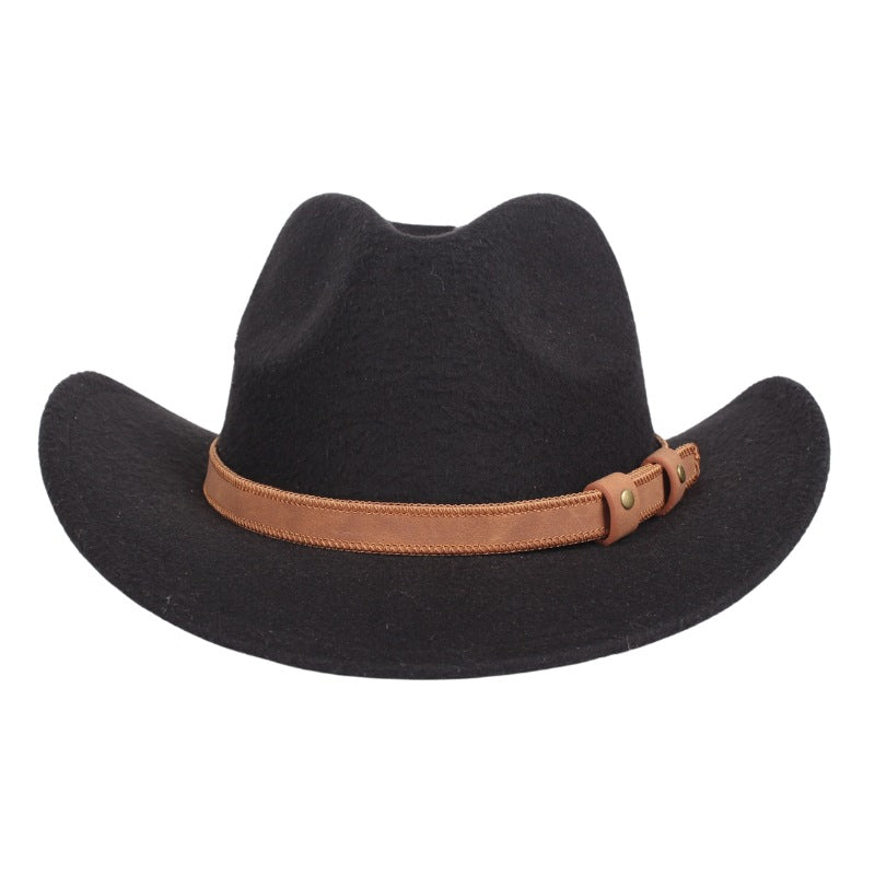 Camel Leather Hat Bands