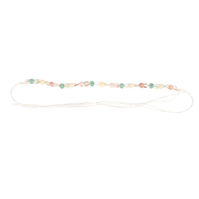 Colorful Beaded Hat Band