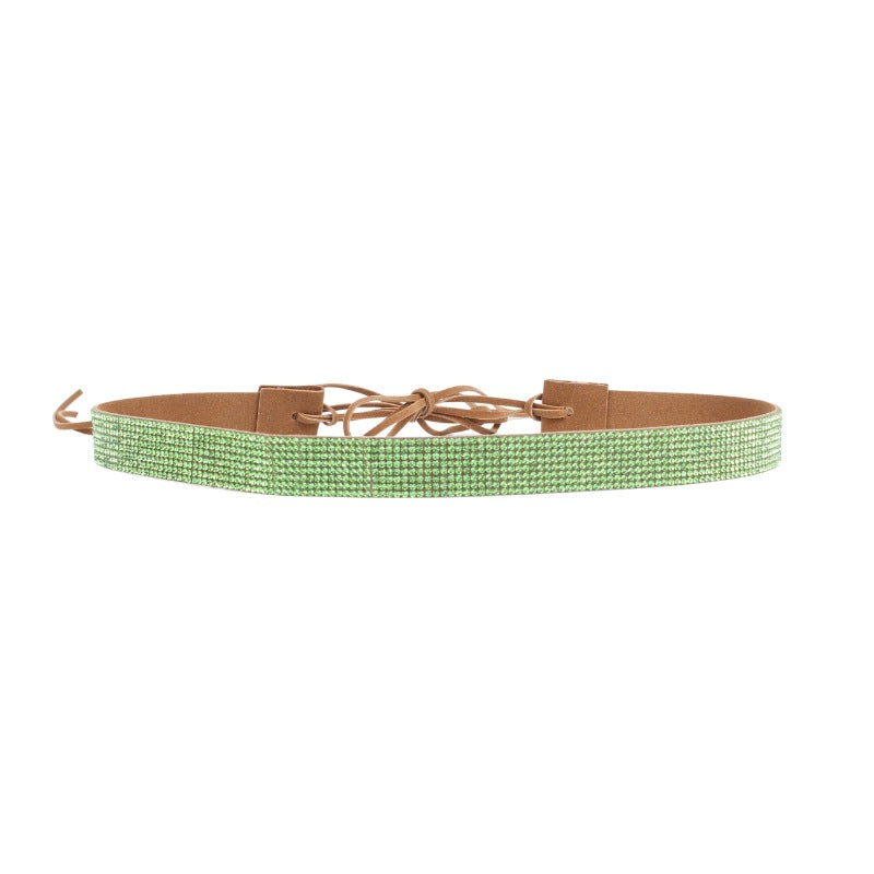 DIY Rhinestone Hat Band