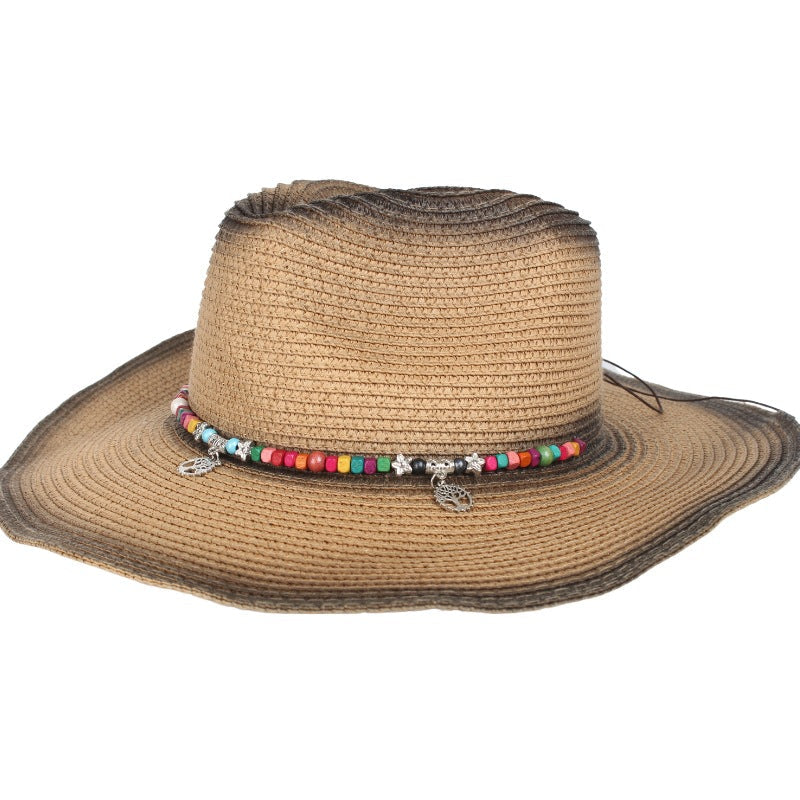 Bohemian Hat Band with Beads