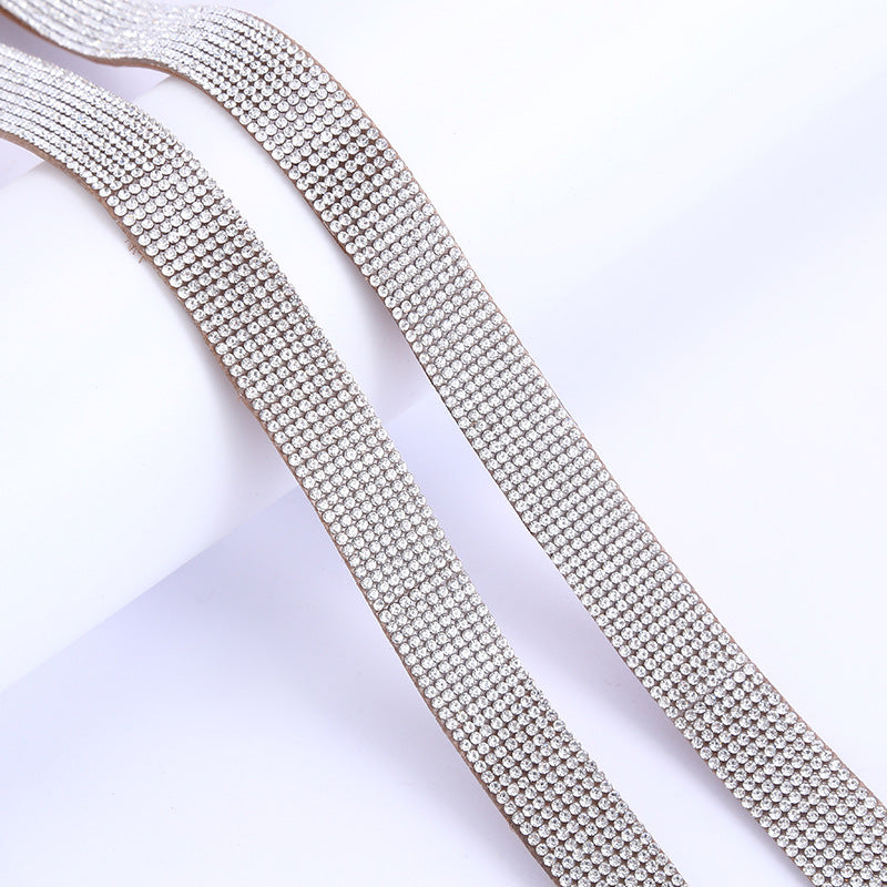 DIY Rhinestone Hat Band