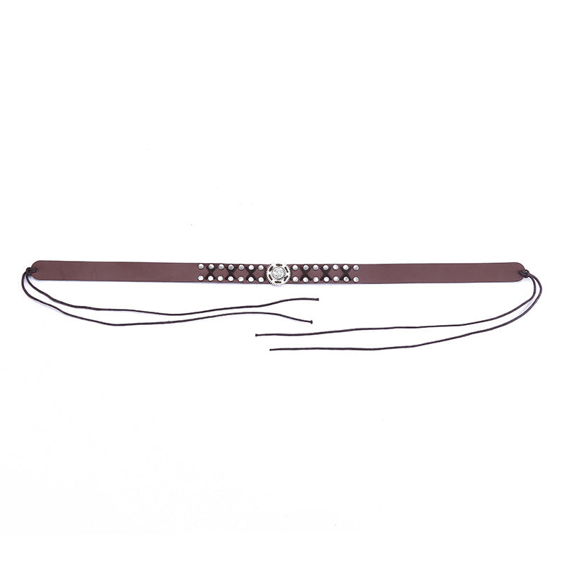 Leather Cowboy Hat Band