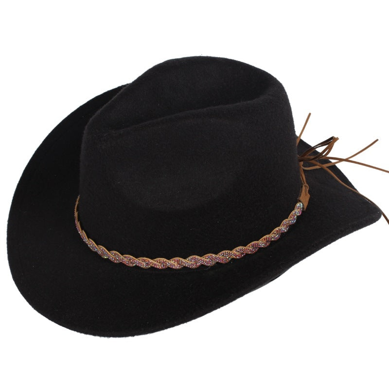 Woven Rhinestone Western Hat Bands