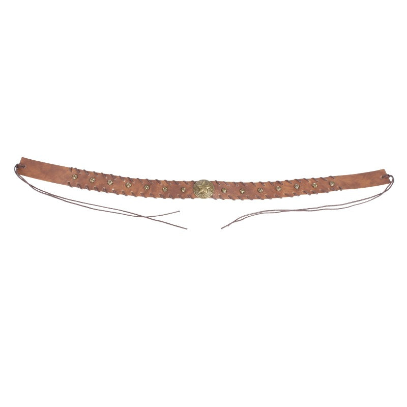 Star Leather Hat Bands