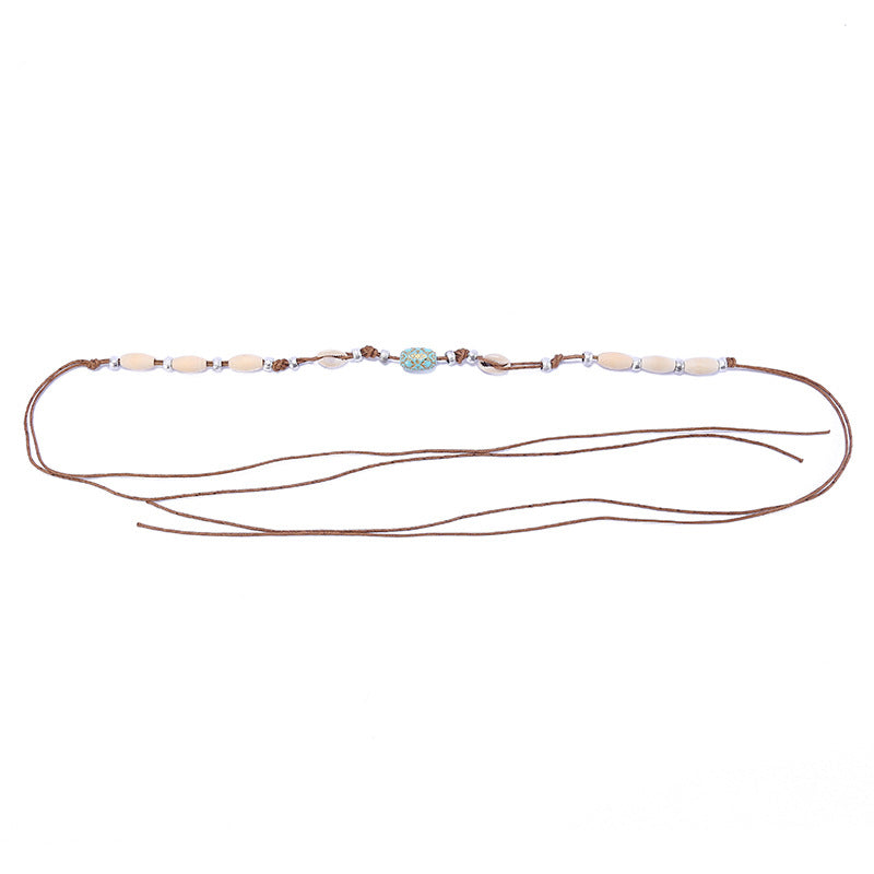 Cowboy Beaded Leather Hat Bands
