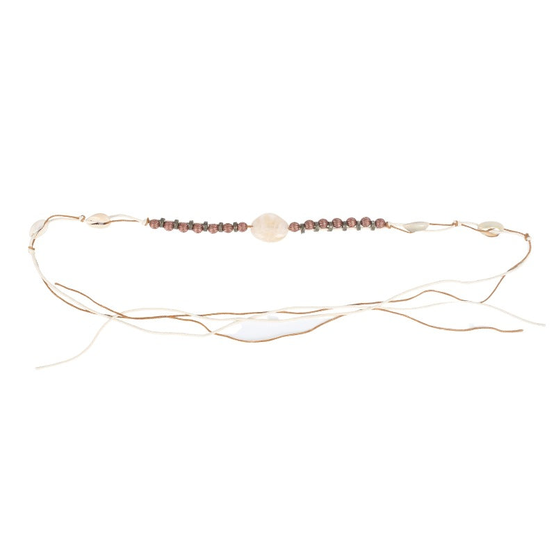 Colorful Beaded Hat Accessory