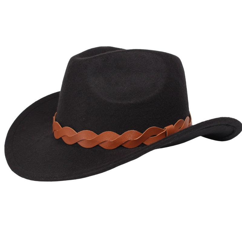 Classic Style Leather Hat band