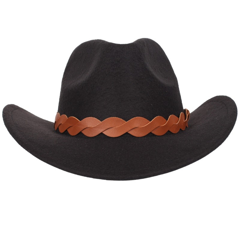 Classic Style Leather Hat band