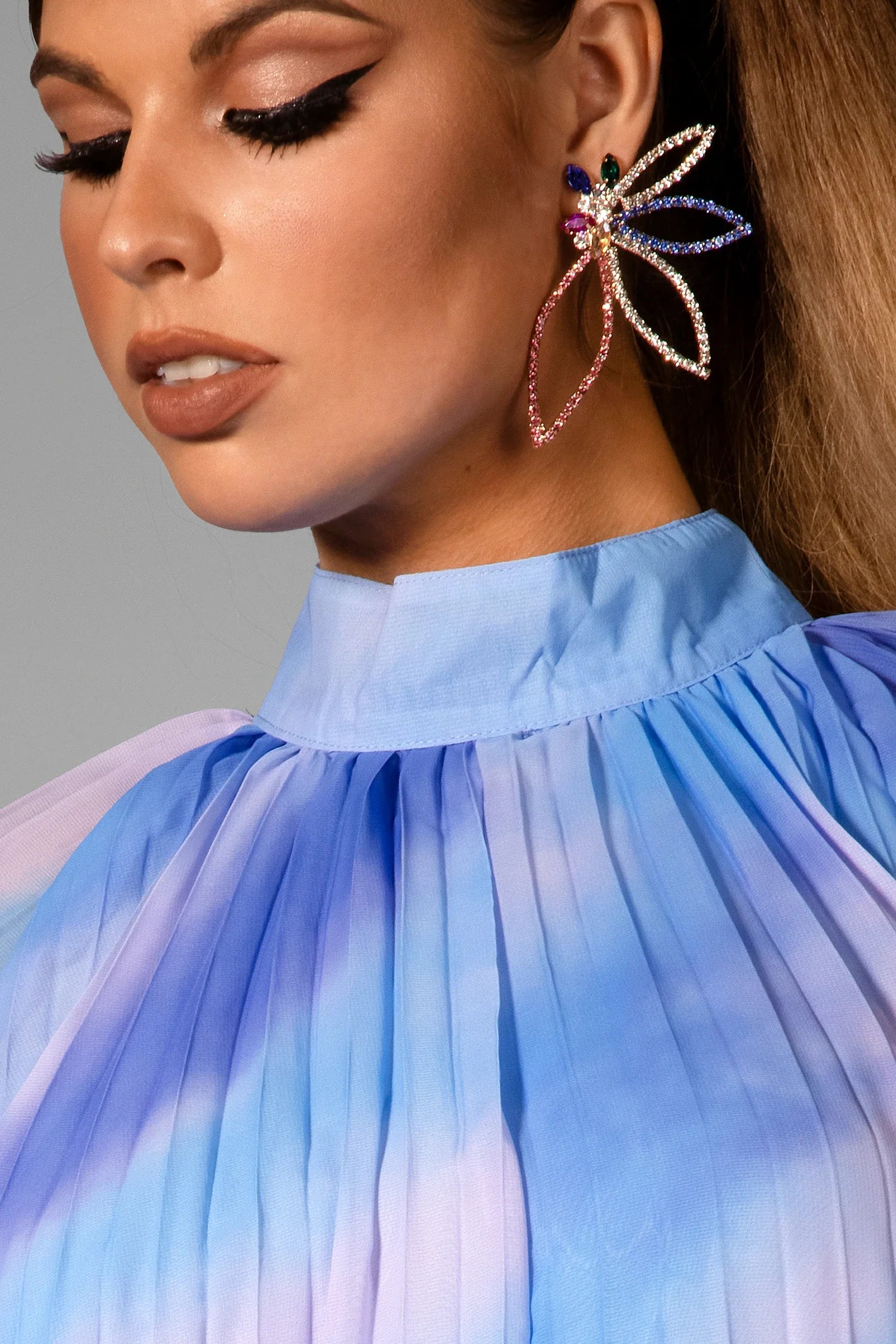 Cala Floral Diamond Earrings