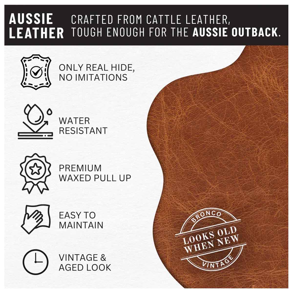 Red Rock - Bushie Stringer Leather Outback