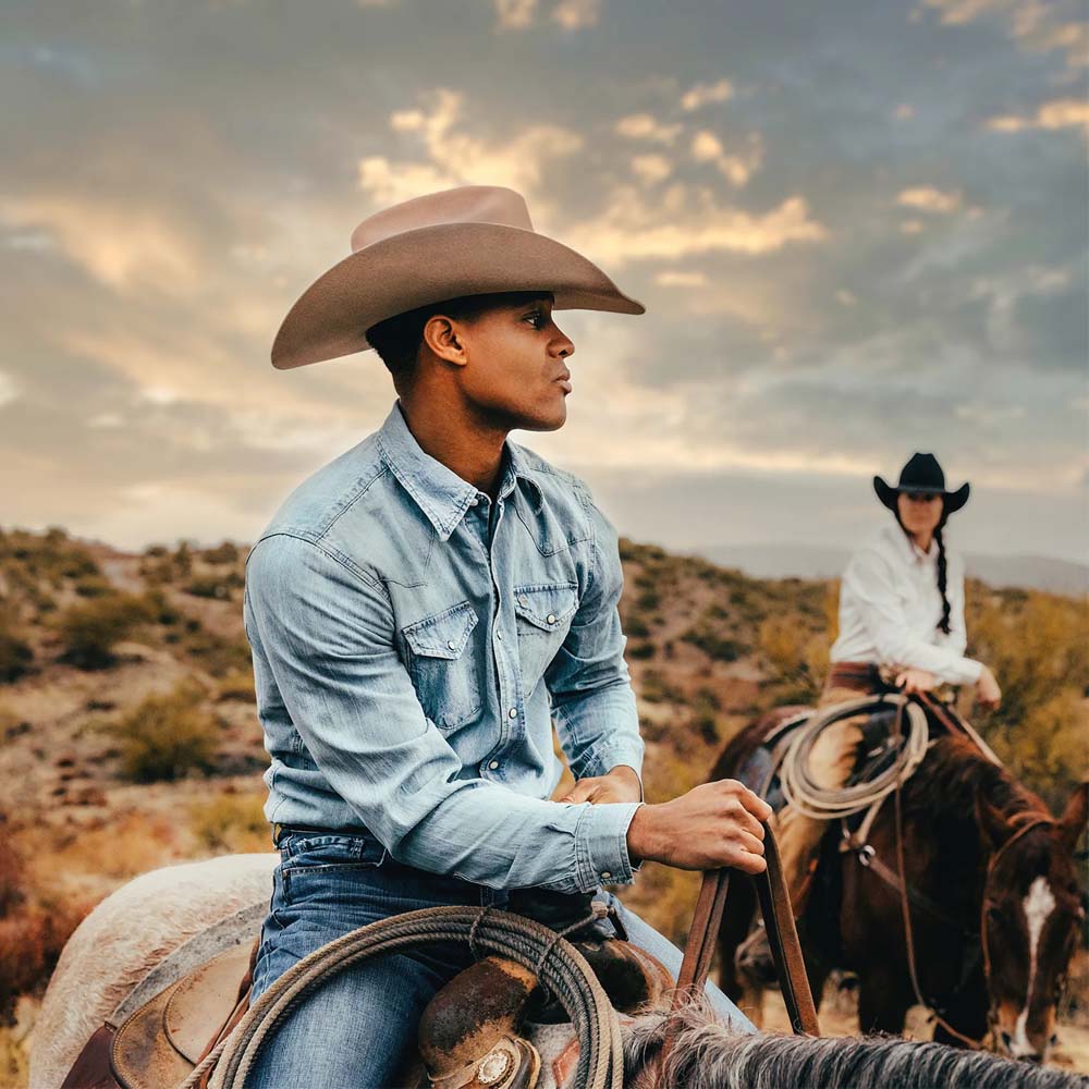 BrimCrown Hat - Corral 4X Cowboy Hat