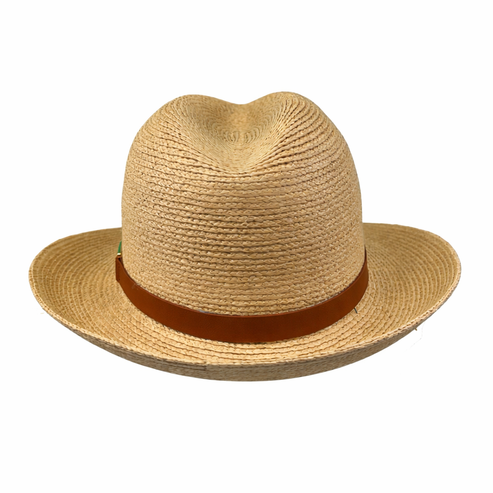 Scala - Lena Braided Raffia Fedora