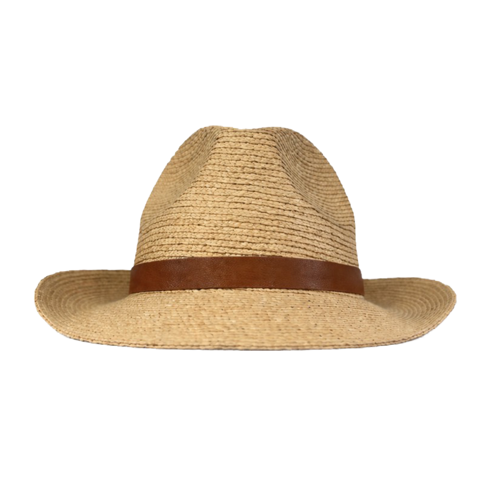 Scala - Lena Braided Raffia Fedora