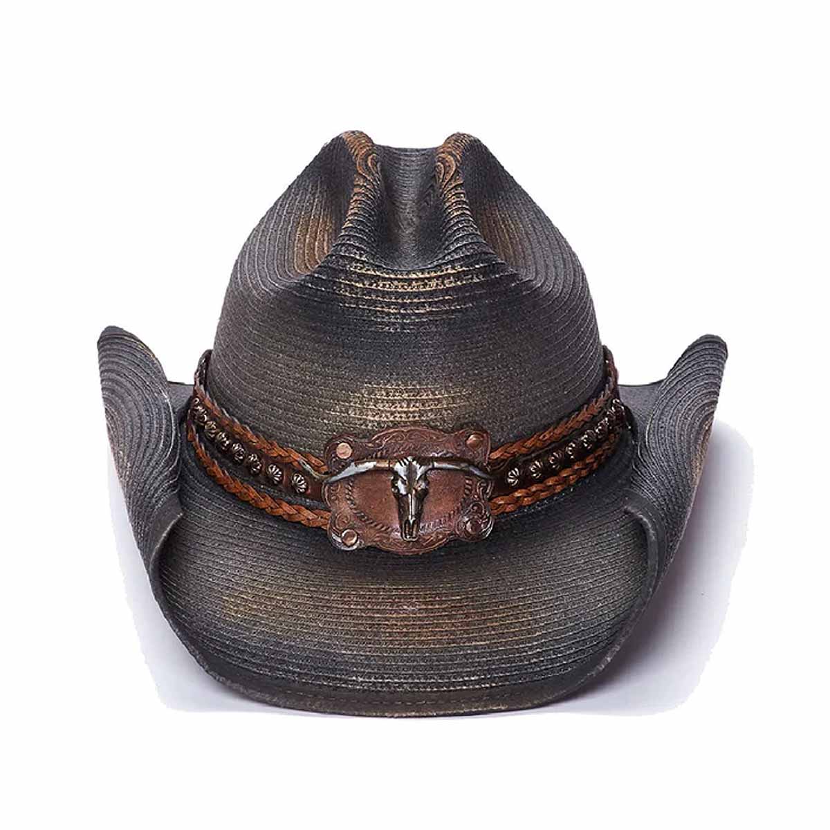 Stampede Hats - Wrangler Longhorn Buckle