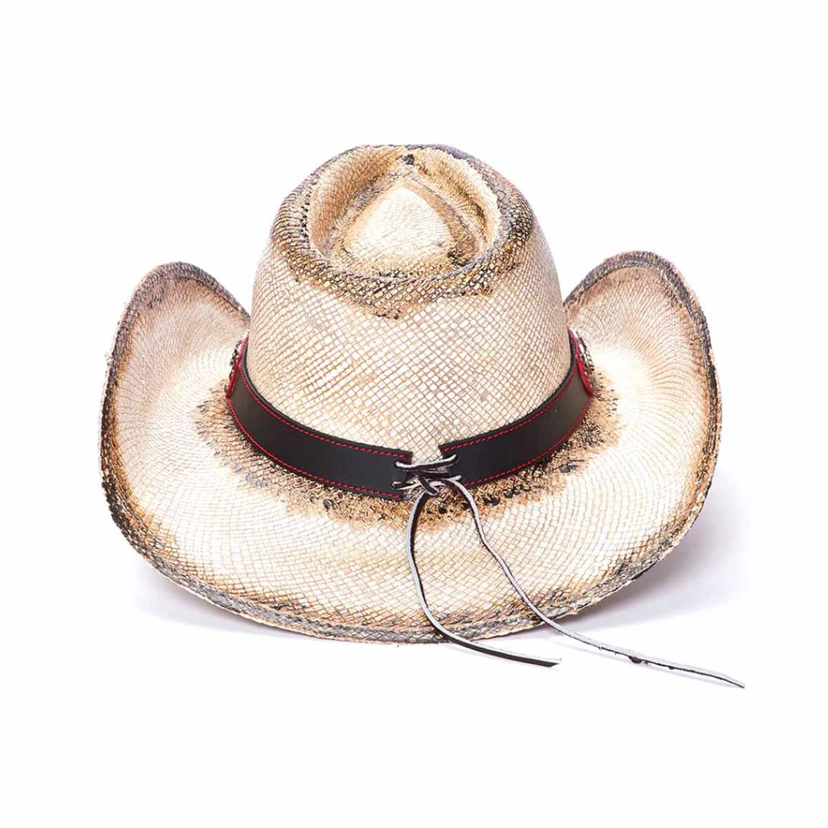 Stampede Hats - Red Rebel Star Buckle Cowboy Hat