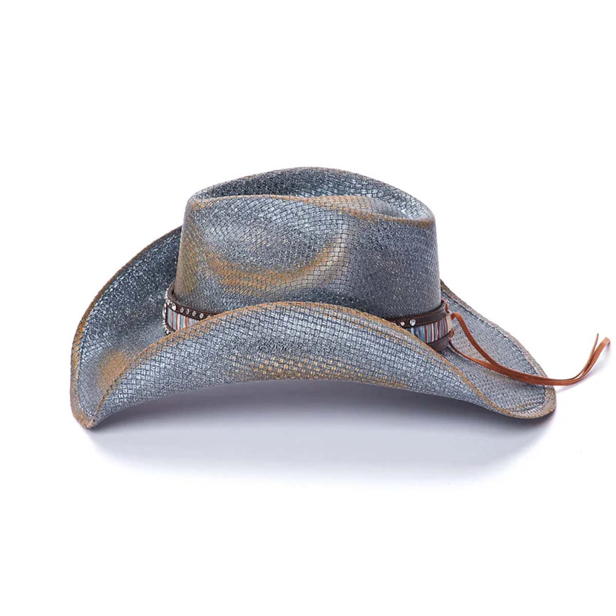 Stampede Hats - Buckers Silver Studs Cowboy Hat