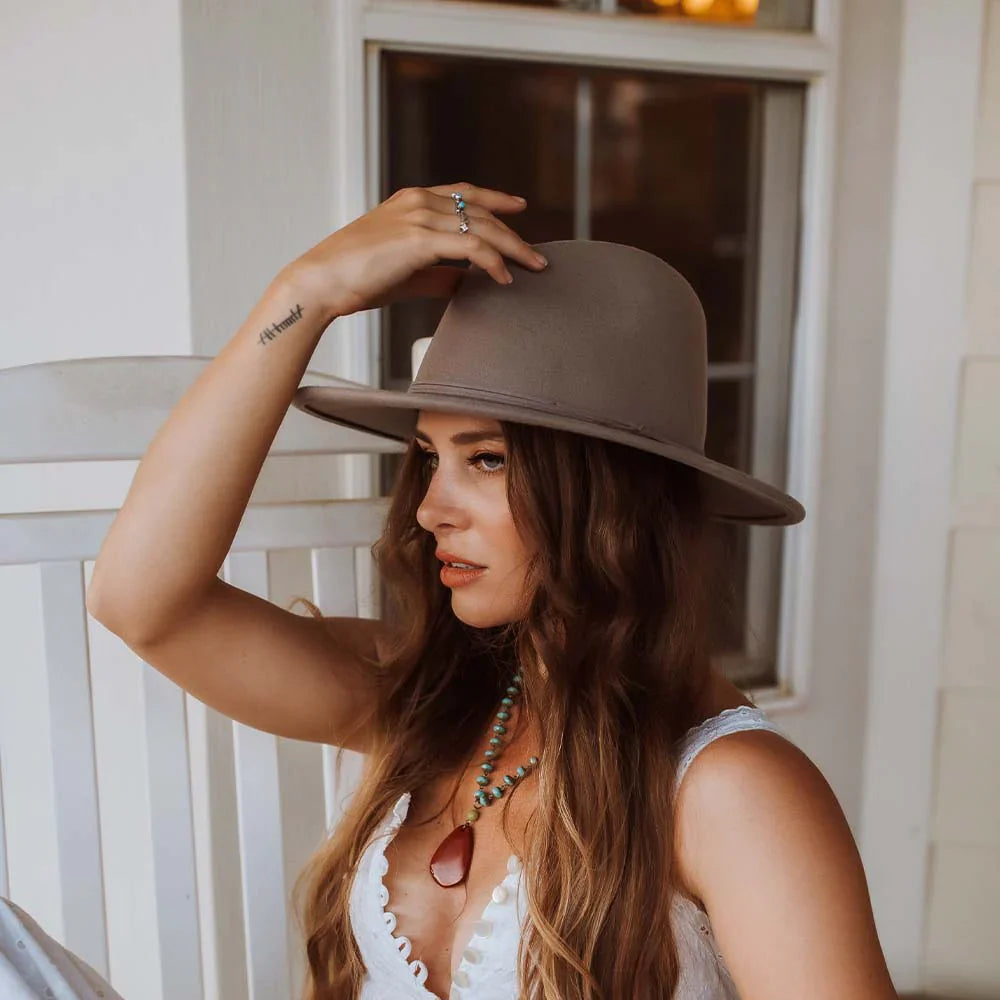 Biltmore - Vigil Wool Felt Wide Brim Fedora Hat