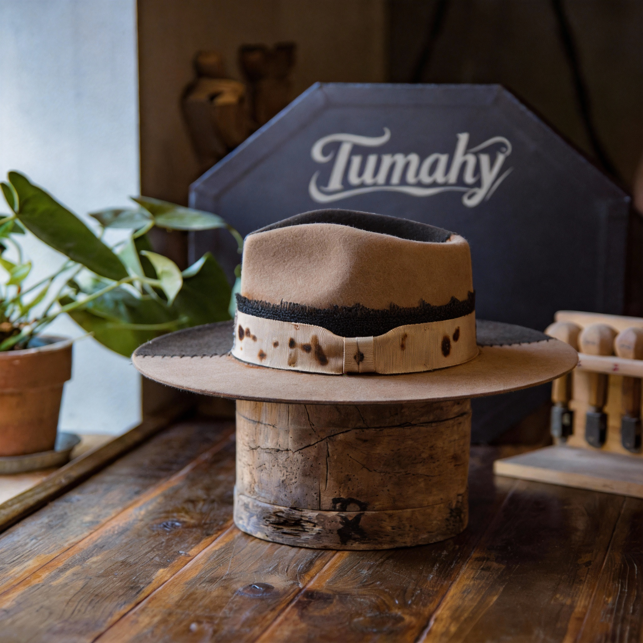 Dressy Felt Outdoor Hat for Special Occasions