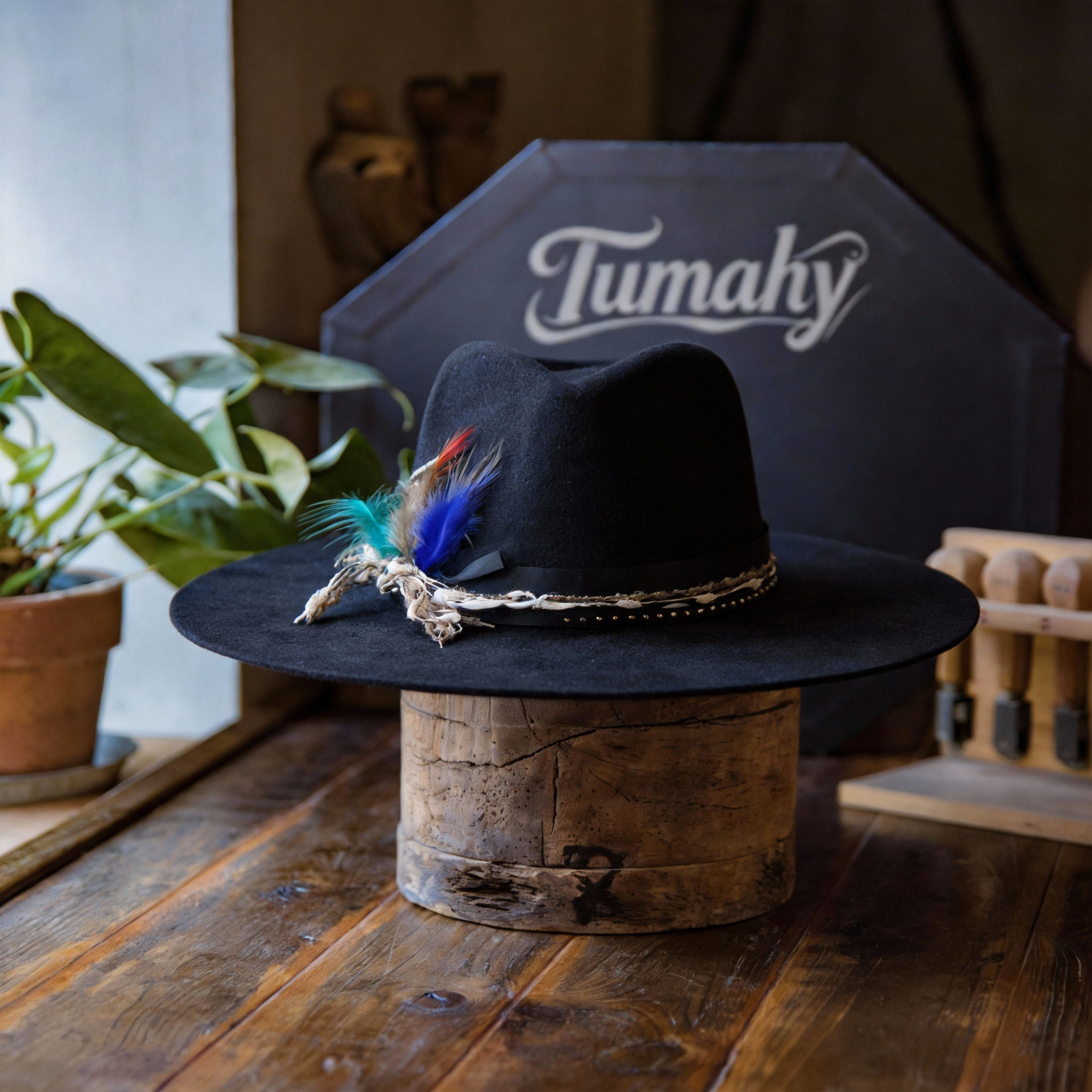 Black Timeless Felt Fedora Hat for Everyday Wear