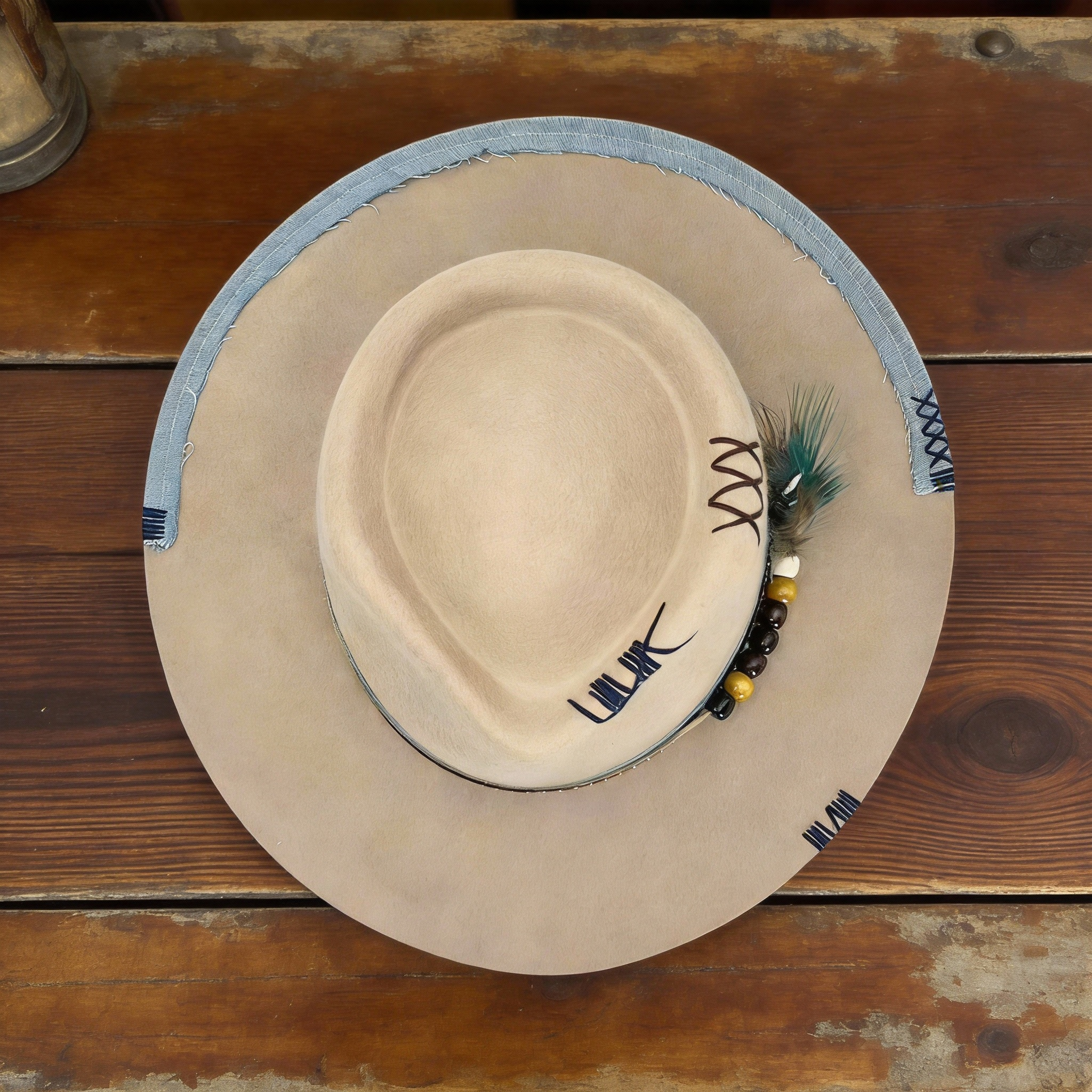 Elegant Felt Fedora Hat for Men and Women