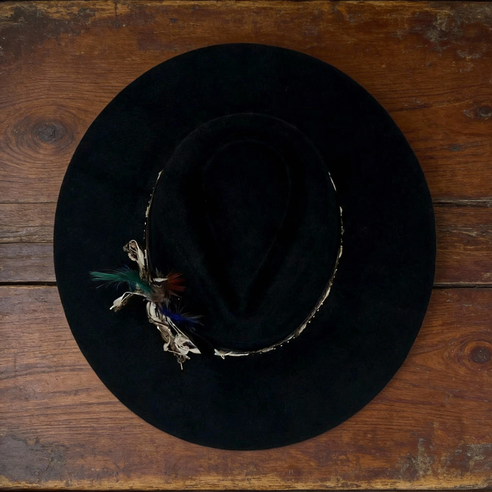 Black Timeless Felt Fedora Hat for Everyday Wear