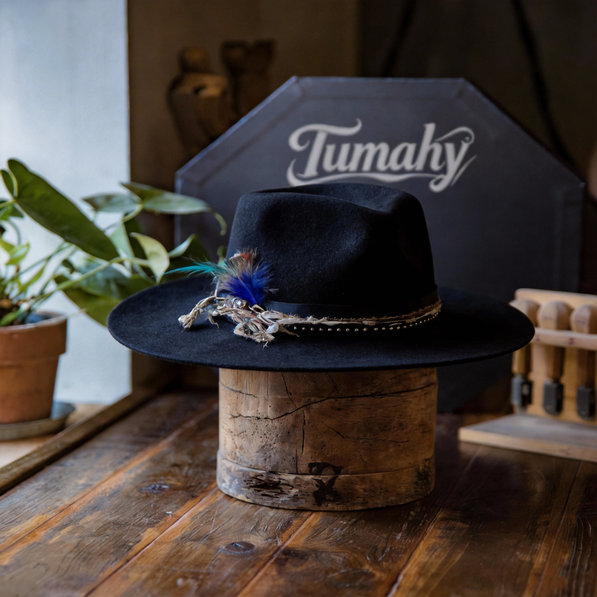 Black Timeless Felt Fedora Hat for Everyday Wear