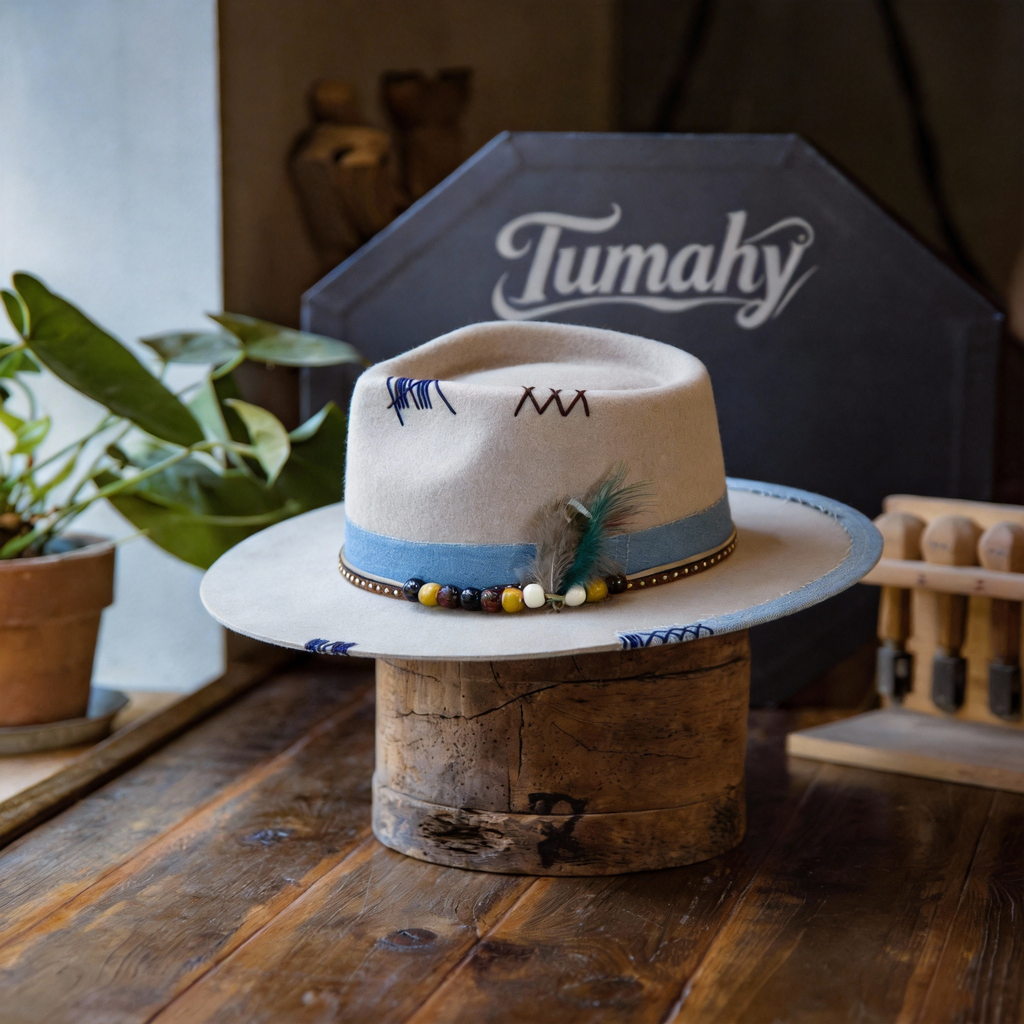 Elegant Felt Fedora Hat for Men and Women