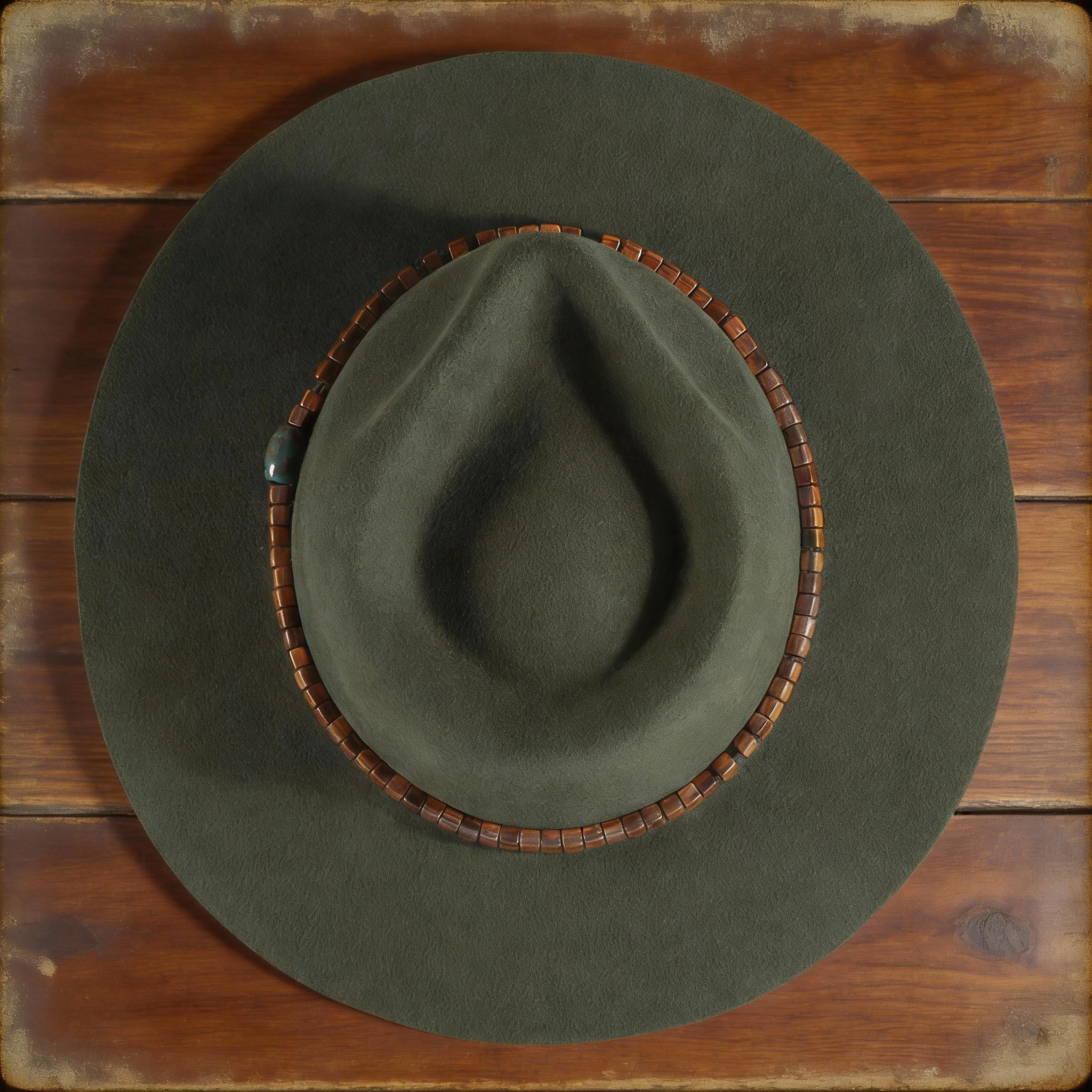 Casual Felt Flat Brim Fedora Hat
