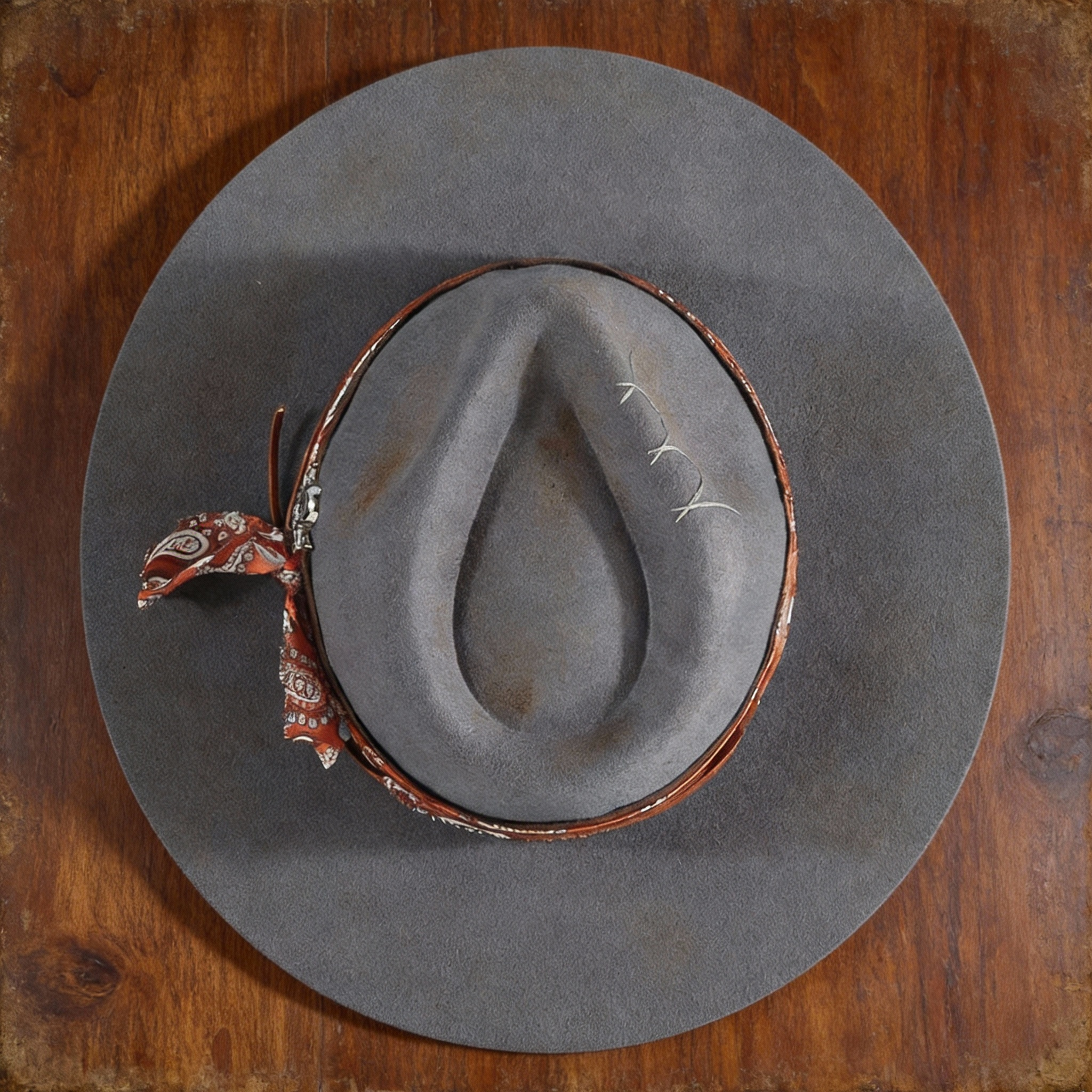 Timeless Felt Flat Brim Fedora Hat
