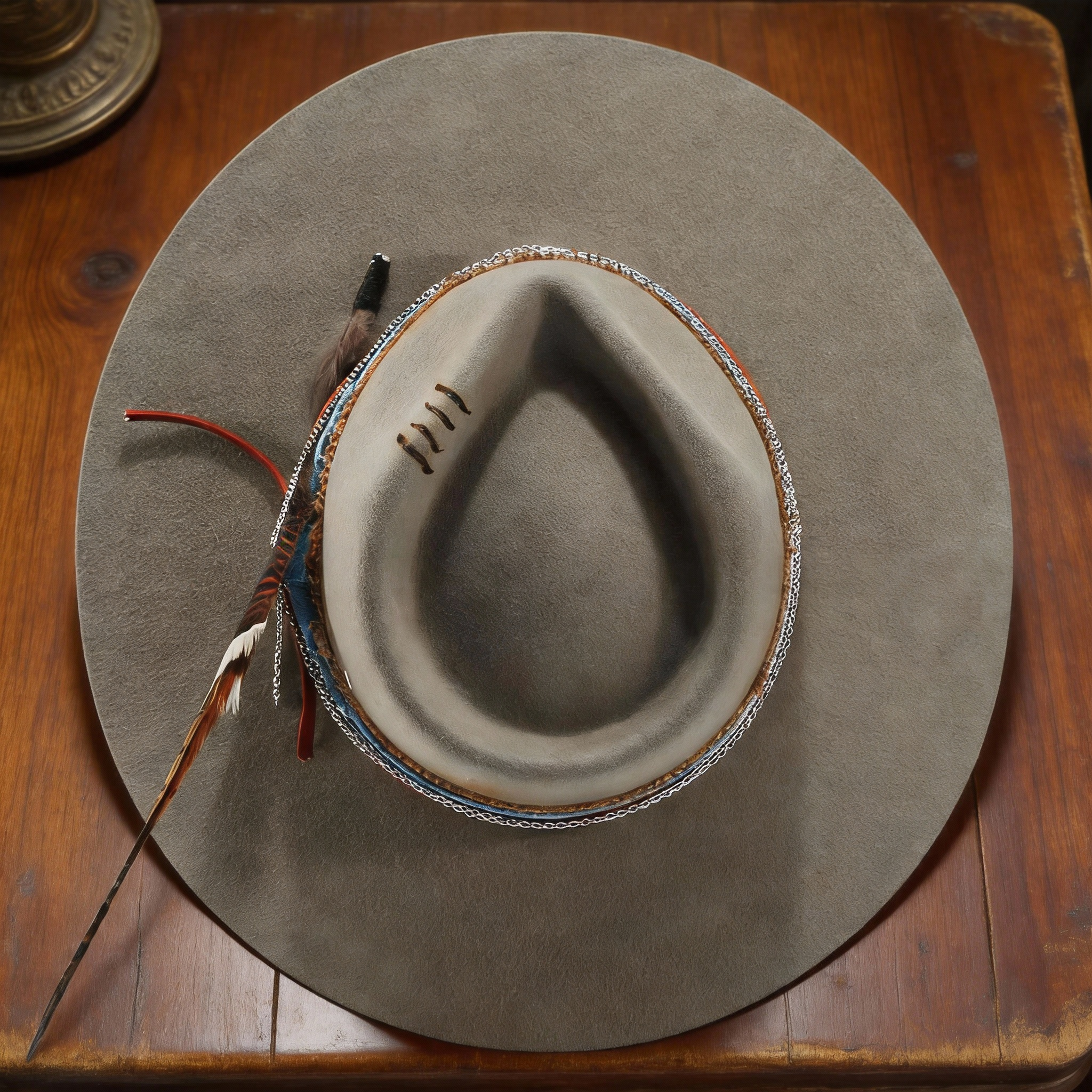 Modern Classic Felt Flat Brim Fedora Hat